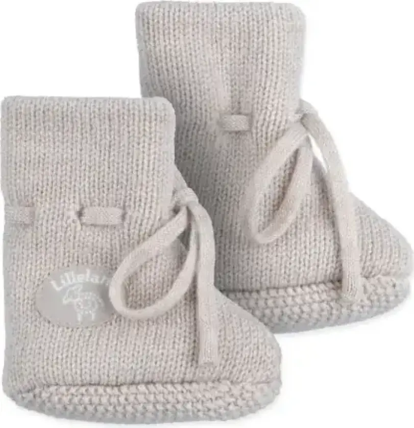 Lillelam - Tøfler Ull Classic Lys Beige