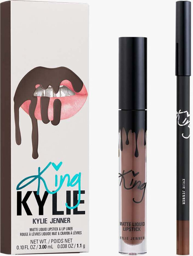 King Matte Lip Kit (Farge: true brown k)