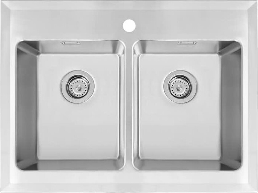 Kjøkkenvask Nordic Tech Nordic Opal 8-610 med Avrenningsområde