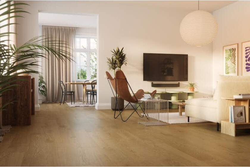 Tregulv Bjelin Herdet Eik Gantofta 3.0 XL 1-stav