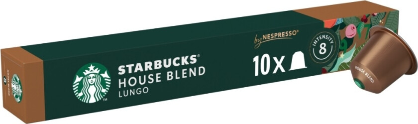 ® House Blend Lungo kaffekapsler by Nespresso