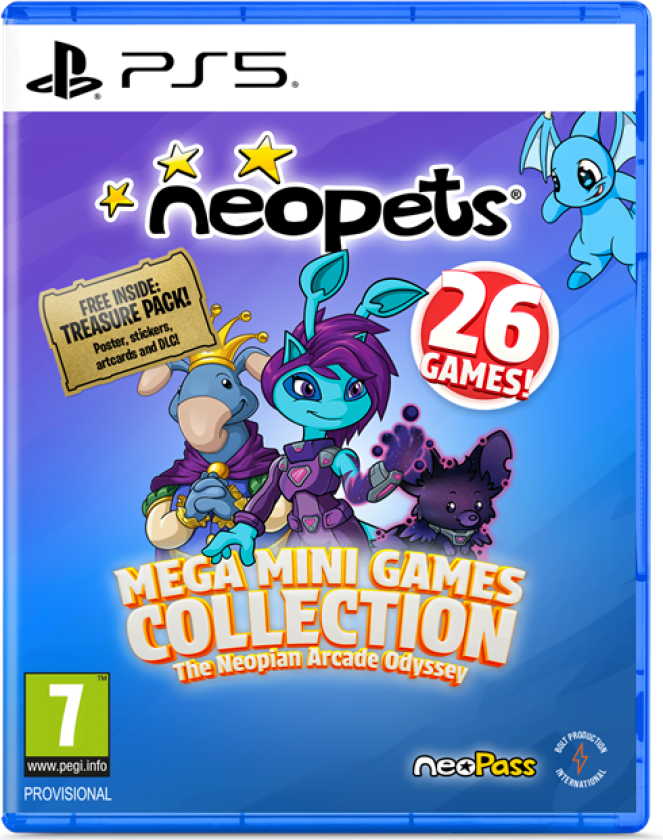 Neopets - Mega Mini Games Collection (Day One Edition) - Sony PlayStation 5 - Collection