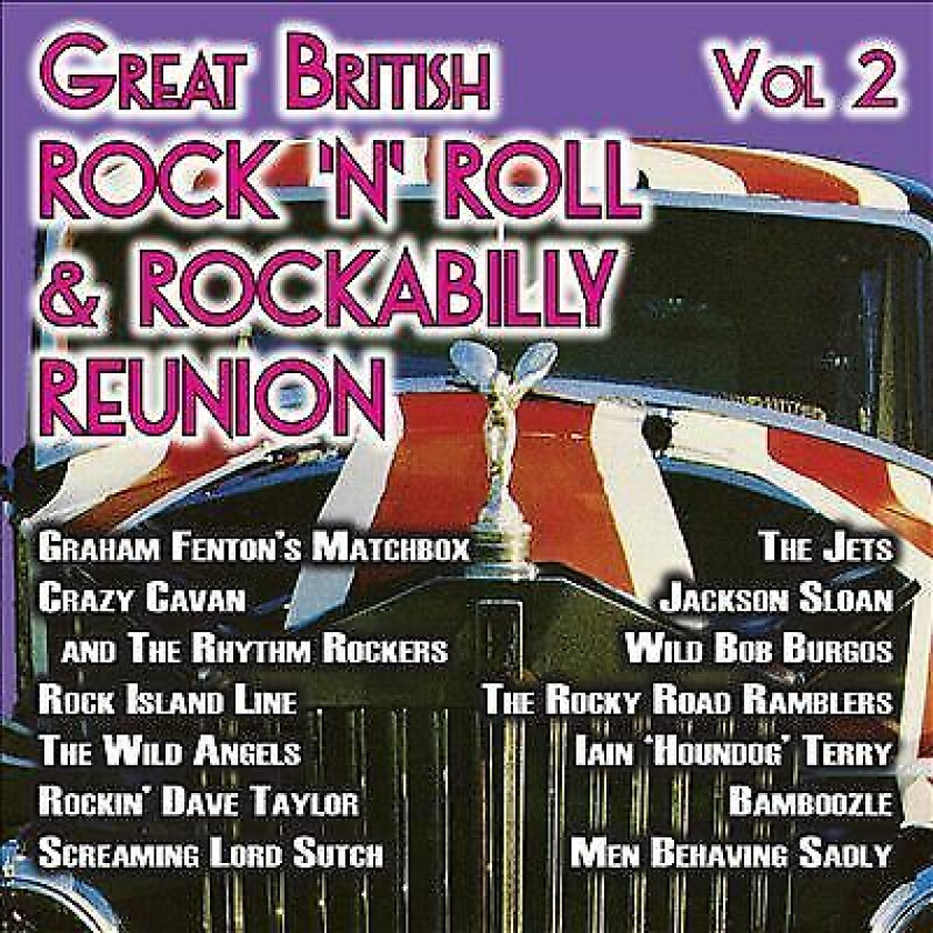 VARIOUS ARTISTS : THE GREAT BRITISH ROCK N ROLL AND ROCKAB CD Pre-Owned