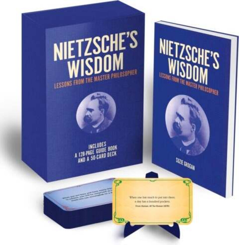 Nietzsche's Wisdom Book & Card Deck av Suzie Grogan