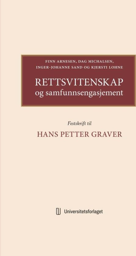 Rettsvitenskap og samfunnsengasjement