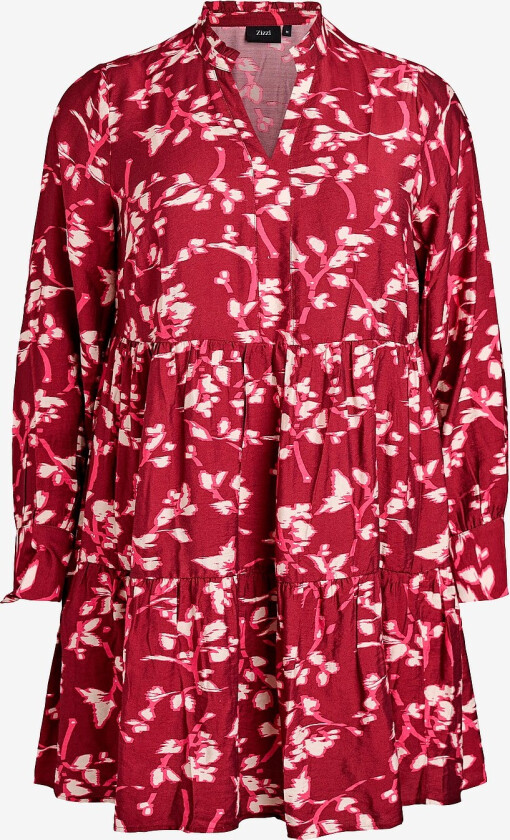 Kjole eMiona L/S Abk Dress - Flerfarget