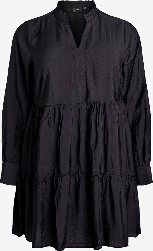 Kjole eMiona L/S Abk Dress - Svart