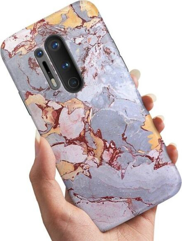 OnePlus 8 Pro - Deksel/Mobildeksel Marmor