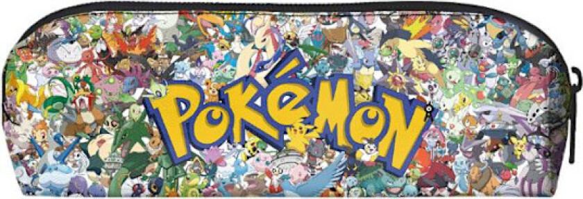 Pikachu Penal - Stor Kapasitet Tegneserie Penal for Studenter, Bærbar Oppbevaringsveske for Skrivesaker C
