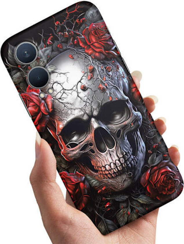 OnePlus Nord CE4 Lite 5G - Deksel/Mobildeksel Skull Roses