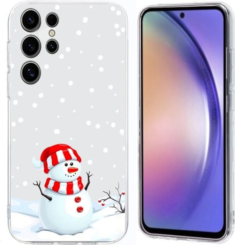 Vibe Samsung Galaxy S25 Ultra / Samsung Galaxy S24 Ultra deksel - Snømann