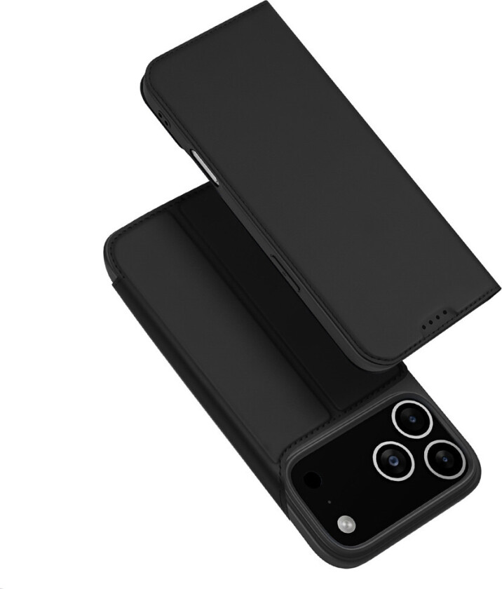 Skin Pro Lommebokdeksel for iPhone 17 Pro - Svart