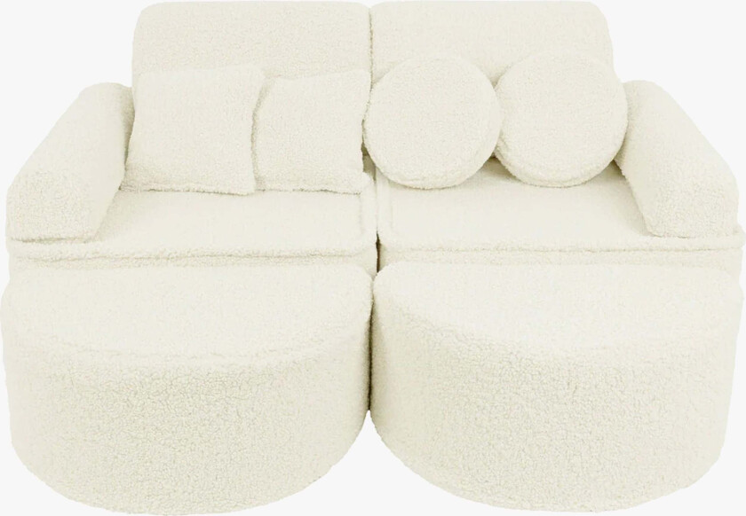 Bearly Sofa Max, Cream - Sittemøbler - Polyester