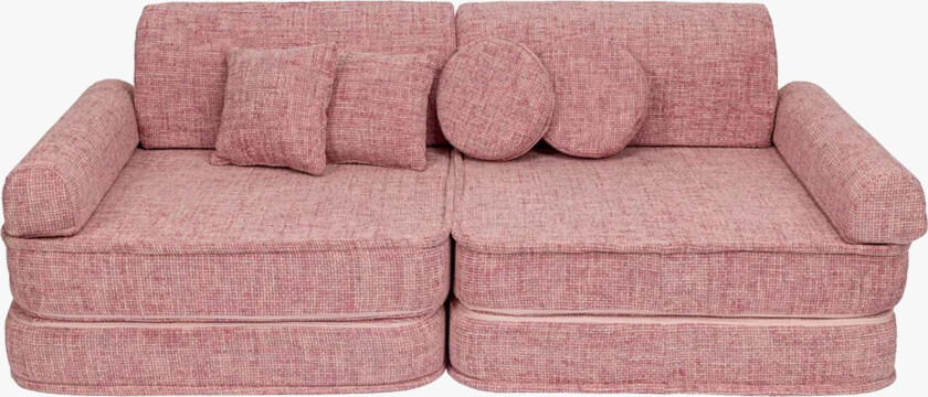Tangle Play Sofa, Bubblegum - Sittemøbler - Polyester
