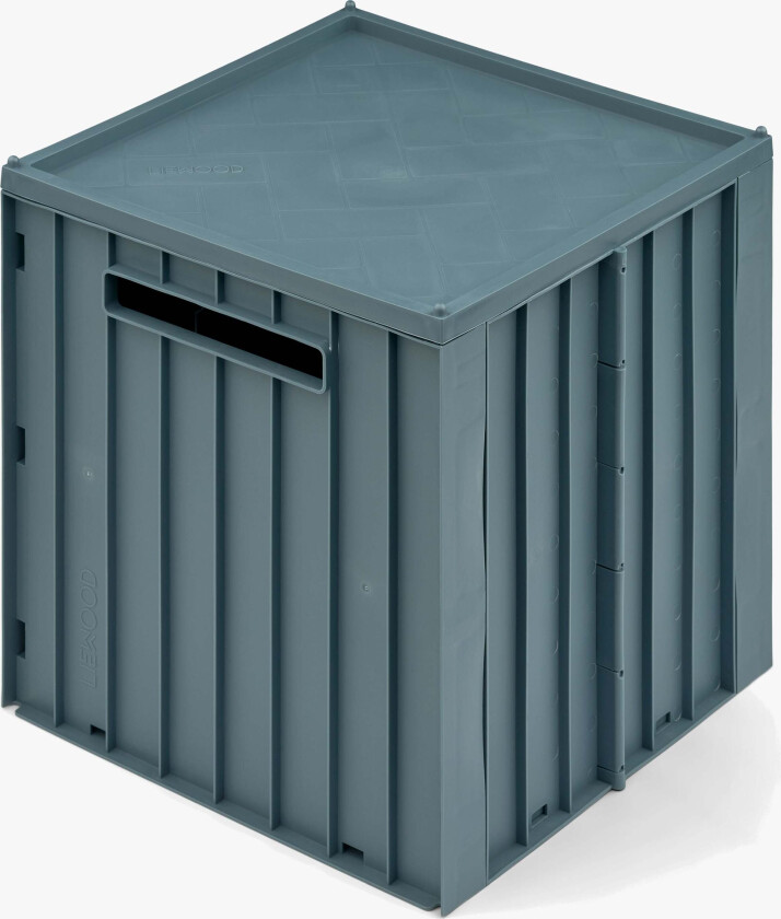 Elijah Oppbevaringsboks, Whale Blue - Esker - Resirkulert plast,Plast