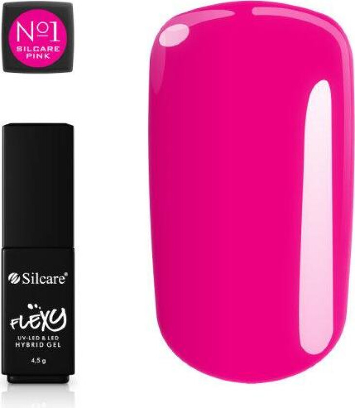 Gellack - Flexy - *NO.1 Pink 4,5g UV-gel/LED