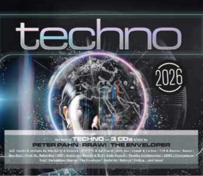 Diverse Artister Techno 2026 CD