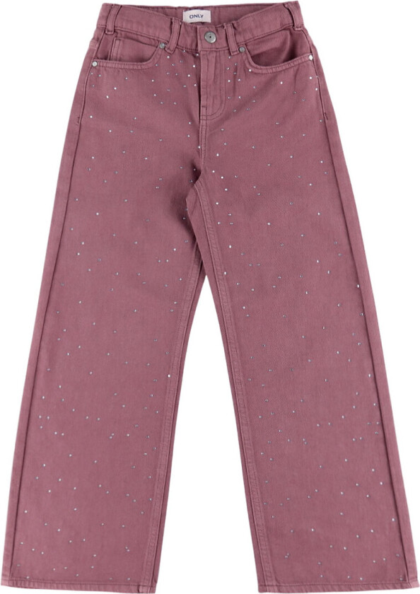 Jeans - KogCobain - Rose Brown/Rhinestones - - 9 år (134) - Jeans
