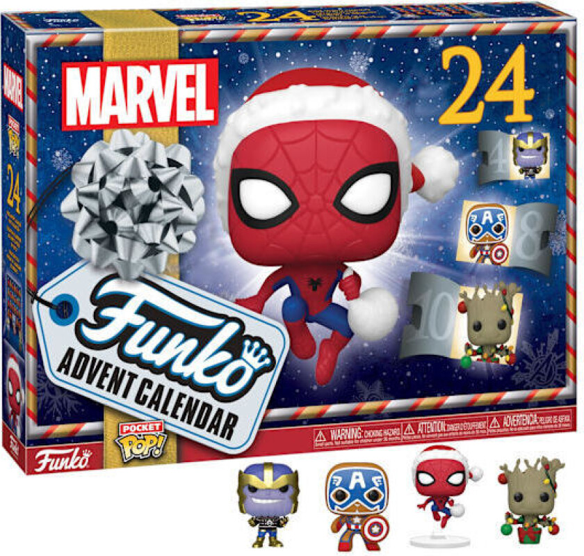 Adventskalender Marvel Spider-Man Blind Box 24 stk Minifigurer Leker for barn