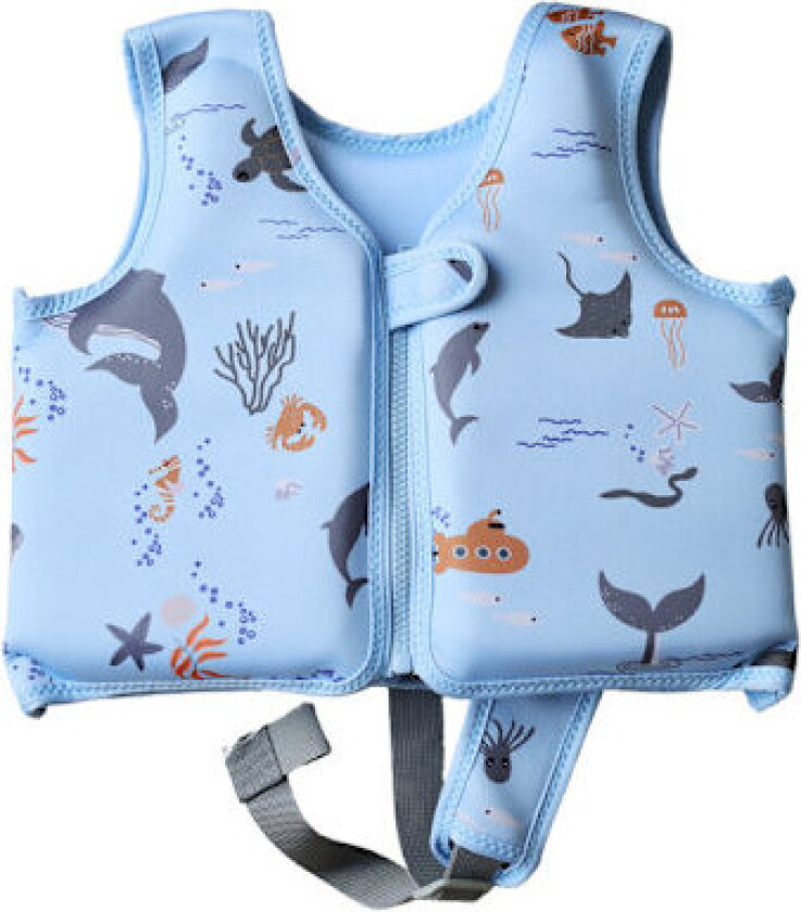 Premium Neopren Svømmevest for Barn - Perfekt Flytehjelp for Barn som Lærer å Svømme C