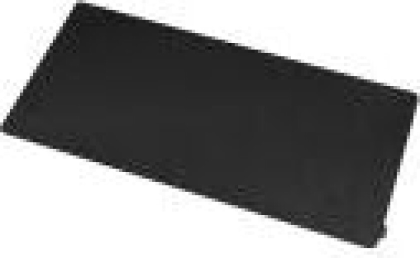 Gaming mouse pad stitched edges 890 x 435 mm black