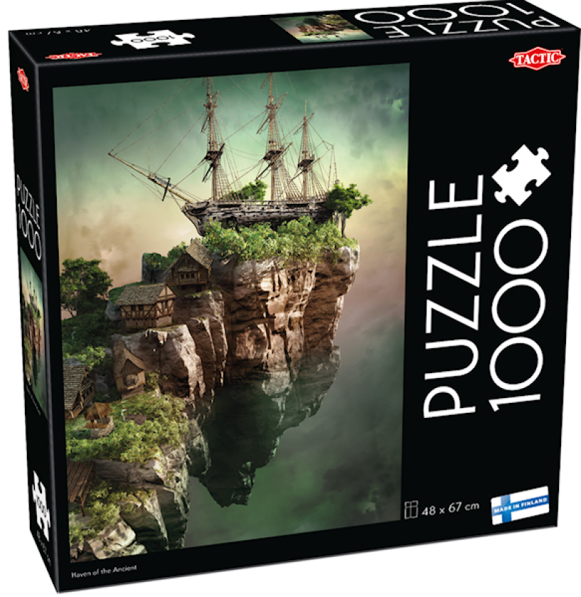 1000 Brikker Puslespill De Eldres Havn Tactic