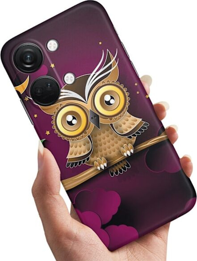 OnePlus Nord 3 5G - Deksel/Mobildeksel Lysbrun Ugle