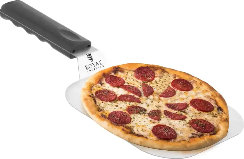 Pizzaspade - rustfritt stål - 38cm plasthåndtak