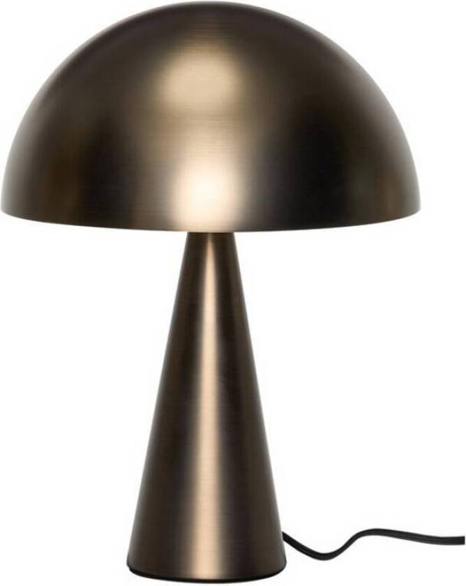 HÜBSCH bordlampe Mush Mini, messing brunert, høyde 34 cm