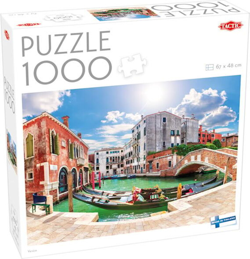 1000 Brikker Puslespill Venezia Tactic