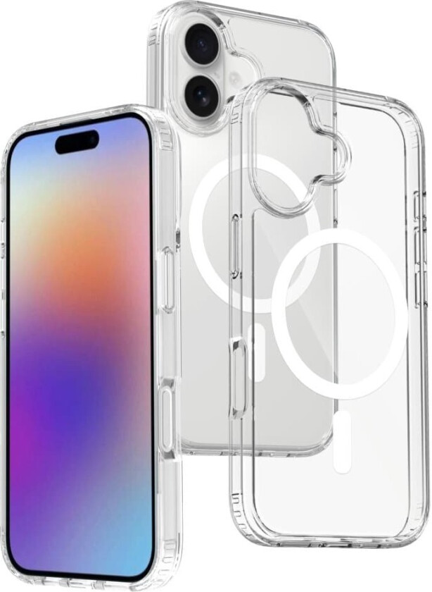 iPhone 17 Magsafe Mobildeksel Gjennomsiktig
