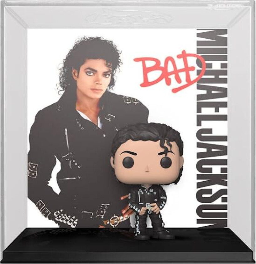 Michael Jackson Bad Pop Figure Album, Collectible Vinyl Edition