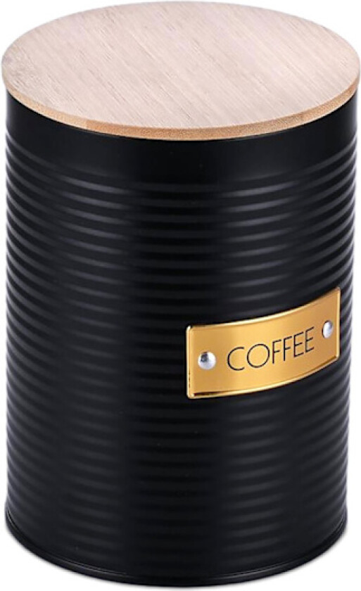 Kaffeboks med lufttett bambuslokk