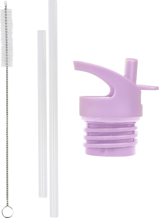 Drikkeflaskesett - Lokk/Sugerør/Børste - - OneSize - Drikkeflaske