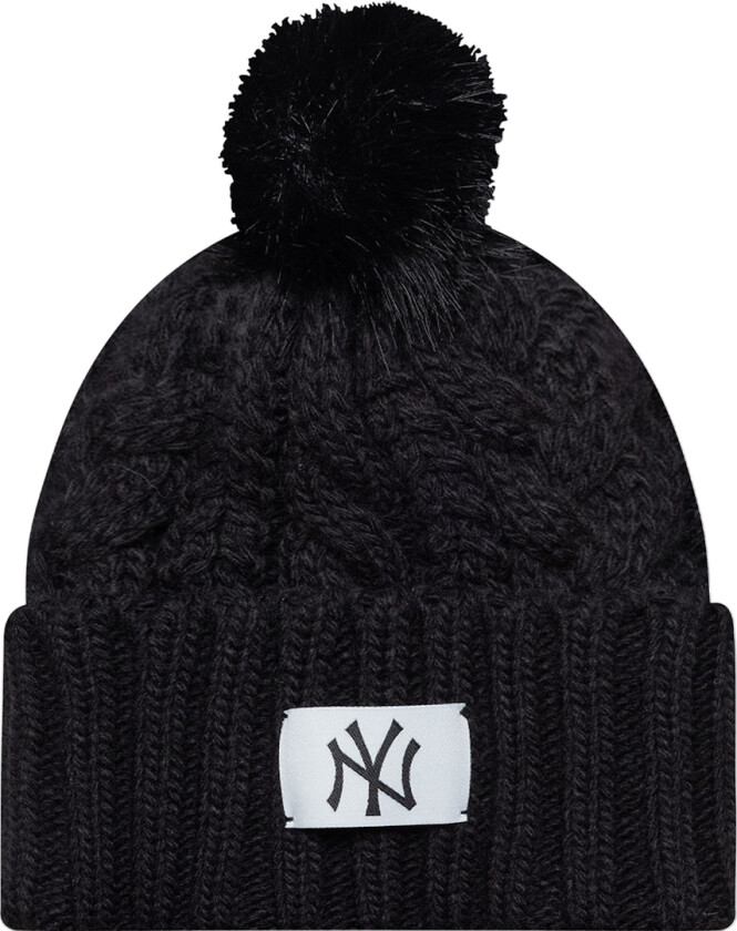 Lue - Strikk - New York Yankees - Svart - - 4-6 år (104-116) - Lue