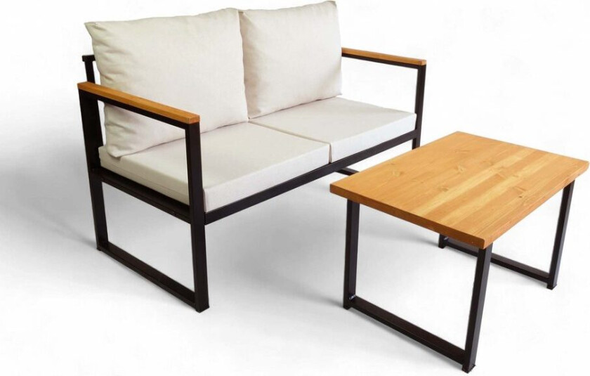 Sylros 2-seters Sofagruppe Utendørs - Beige