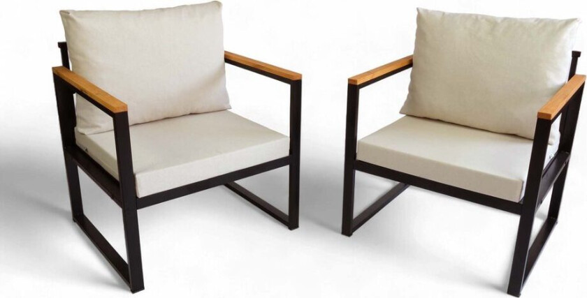 Feylan 2-seters Sofagruppe Utendørs - Beige