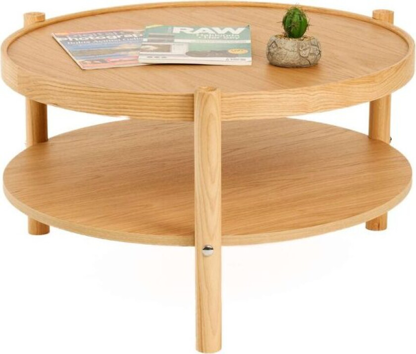 Vornel Sofabord 80 cm - Natur