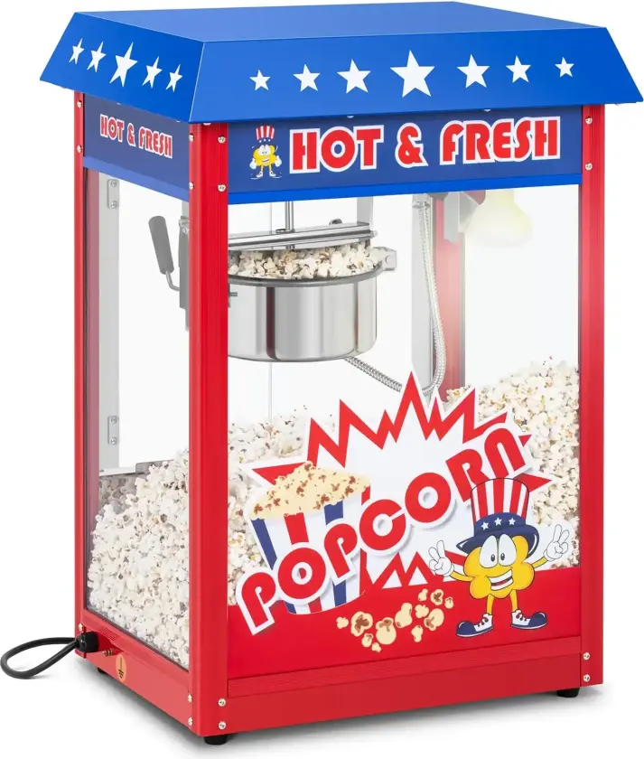 Popcornmaskin - Amerikansk design