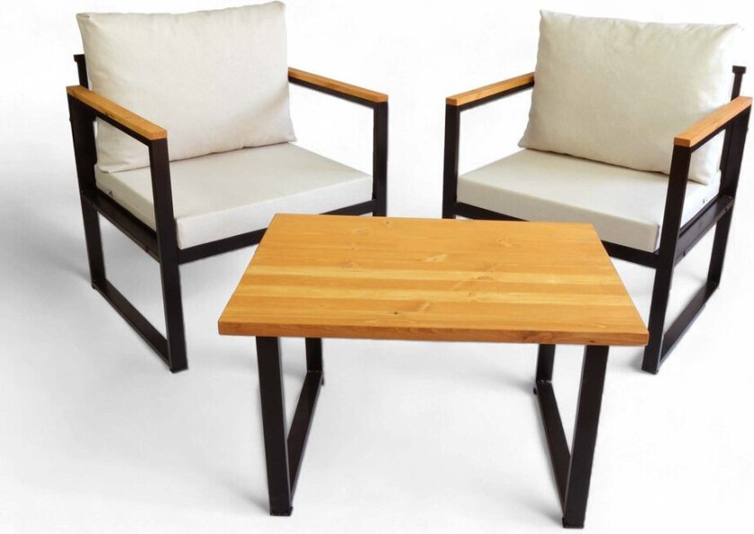 Feylan 2-seters Sofagruppe Utendørs - Beige