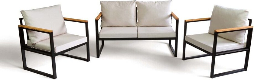 Zevric 4-seters Sofagruppe Utendørs - Beige