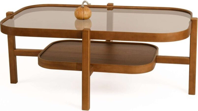 Ostrin Sofabord 110 cm - Mørkebrun