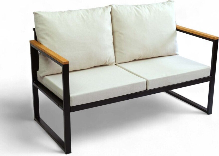 Sylros Hagesofa 130 cm - Beige