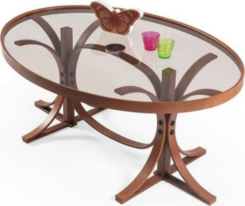 Faylin Sofabord 112 cm - Mørkebrun