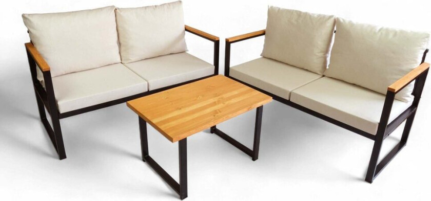 Luvin 4-seters Sofagruppe Utendørs - Beige