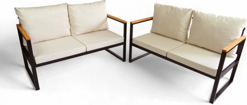 Luvin 4-seters Sofagruppe Utendørs - Beige