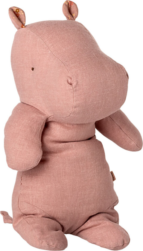 Kosedyr - Safari Friends - flodhest - Medium+ - Rosa - - OneSize - Kosedyr