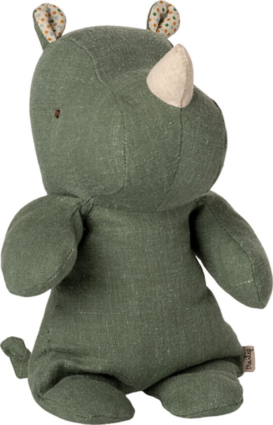 Kosedyr - Safari Friends - Neshorn - Liten - Salviegrønn - - OneSize - Kosedyr