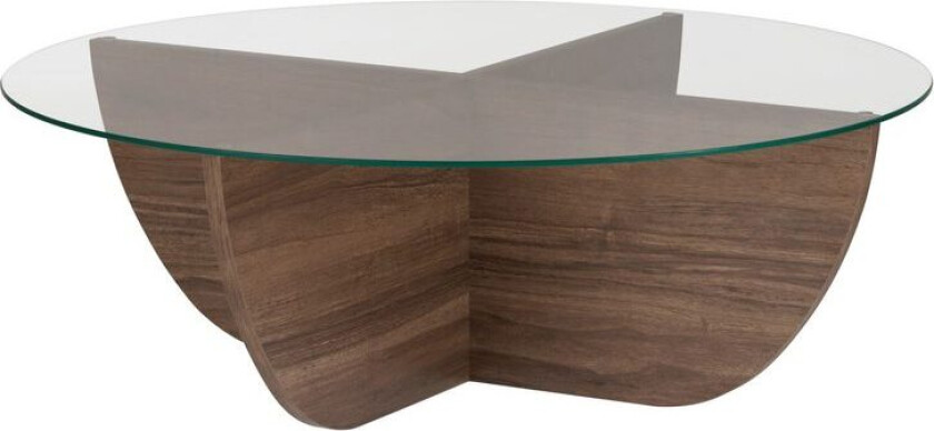 Orwin Sofabord 90 cm - Mørkebrun