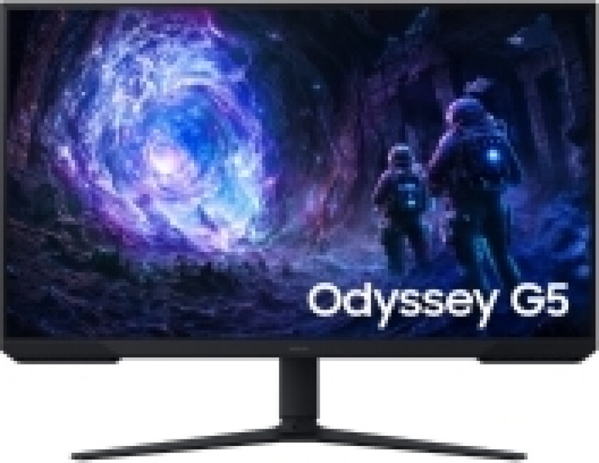 Odyssey G5 S32FG510EU - G5F1 Series - LED-skjerm - gaming - 32 - 2560 x 1440 QHD @ 180 Hz - VA - 300 cd/m² - 3000:1 - HDR10 - 1 ms - 2xHDMI, DisplayPort - svart